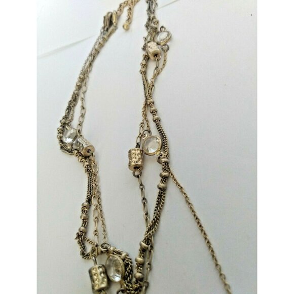 Vintage Signed Lia Sophia Necklaces (Lot of two) Beautiful Gold tone - Picture 10 of 12